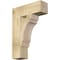 Ekena Millwork Olympic Block Rough Sawn Bracket, Douglas Fir, 6"W x 20"D x 28"H BKT06X20X28OLY05RDF - alternate 1